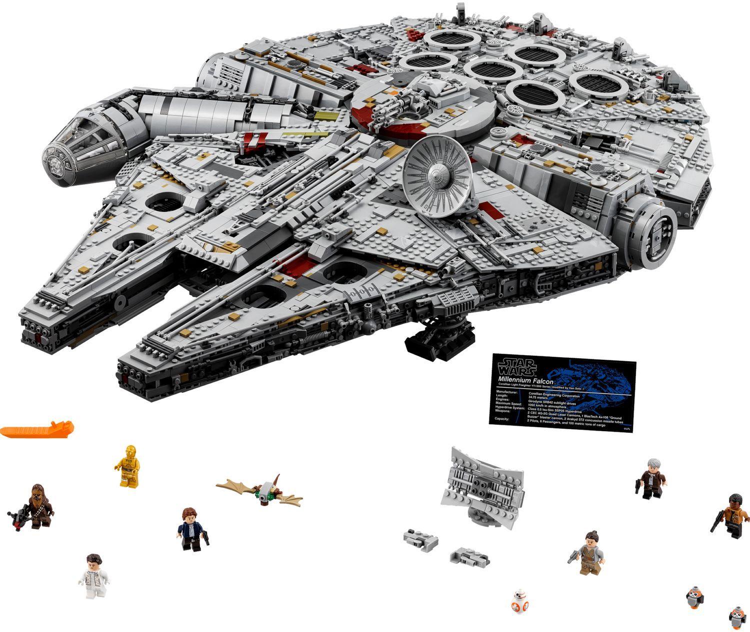 LEGO 75192 Star Wars Millennium Falcon™ (16+ anos - 7541 peças)