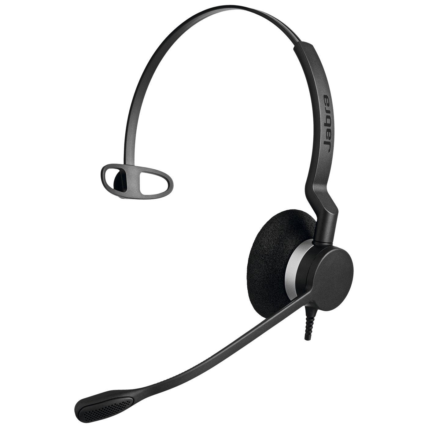 Auscultadores JABRA BIZ 2300 Mono (Monofónico - Com fios - Supra-aural - Preto)