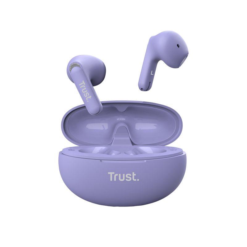 Auscultadores TRUST Yavi ENC (Binaural - True Wireless Stereo - Intra-auricular - Roxo), miniatura 8