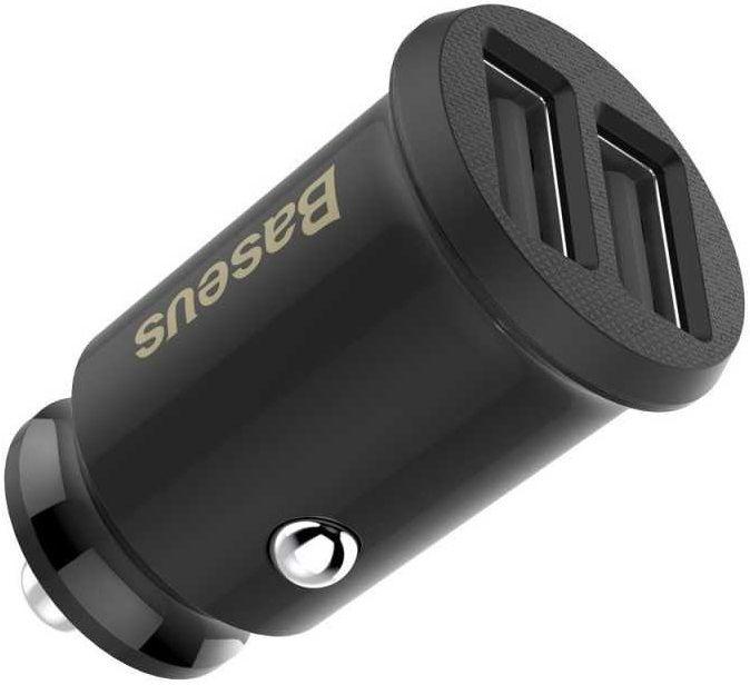 Carregador de Isqueiro BASEUS Grain Car Charger CCALL-ML01 (Preto) — miniatura 4