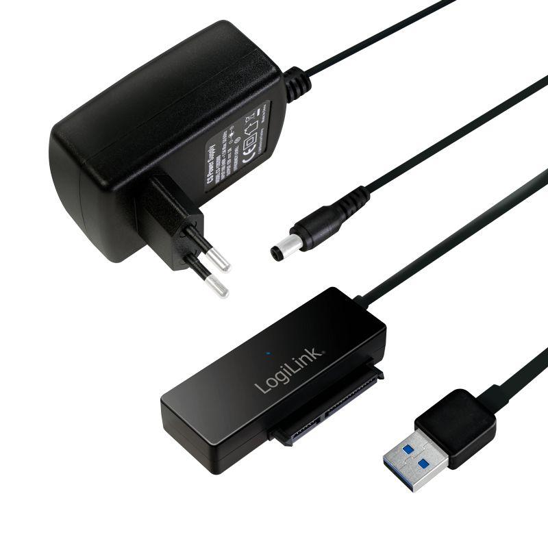 Estação de Acoplamento LOGILINK AU0050 (HDD, SSD - Preto)