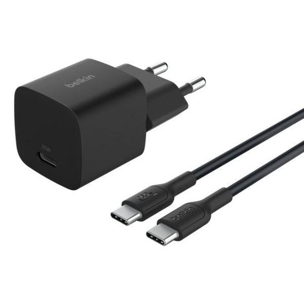 Carregador de Parede BELKIN WCA012KQ1MBK-B6 (25 W - Preto)