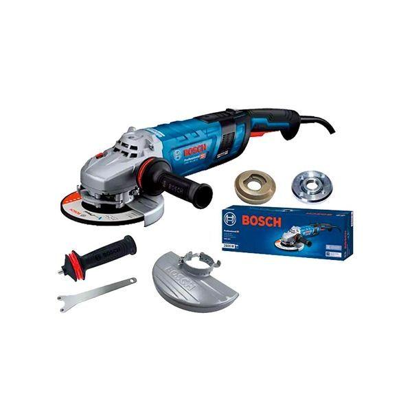 Rebarbadora BOSCH Professional GWS 30-180 PB (Azul e Preto)