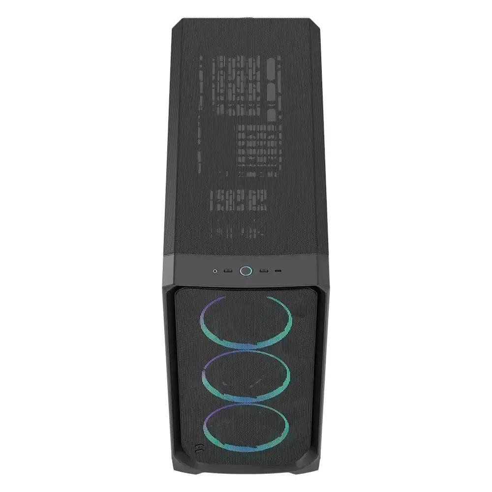 Caixa PC FRACTAL DESIGN Meshify 3 XL (Vidro temperado, aço - 18,2 cm - 51,2 cm - Preto) — miniatura 3