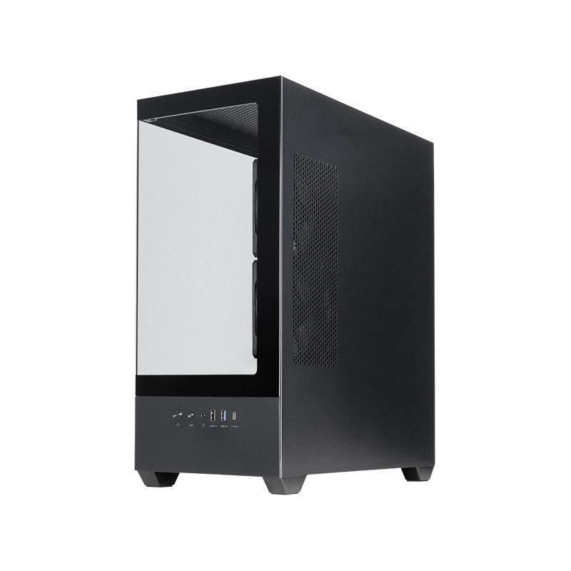 Caixa de Computador CHIEFTEC VISTA GT-01B-OP (ATX, Micro ATX, Mini-ITX - Midi Tower - Aço SPCC, 0,5 a 0,8 mm - Preto), miniatura 3