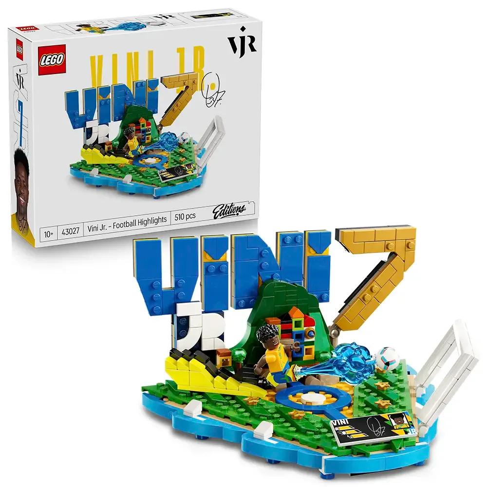 LEGO 43027 Editions Vini Jr. - Destaques do Futebol (10+ anos - 510 peças), miniatura 3