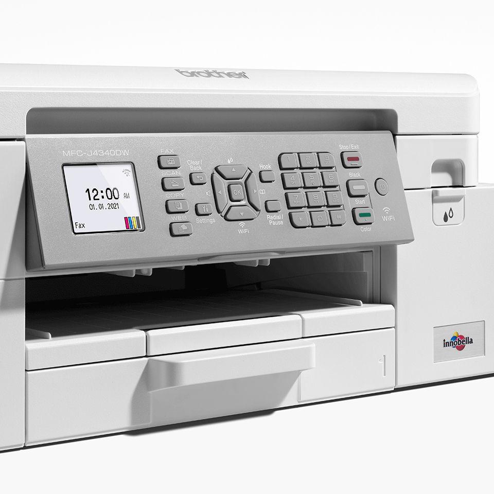 Impressora Multifunções BROTHER MFC-J4340DWE (A4 - Impressão a cores - 150 folhas - Branco), miniatura 5