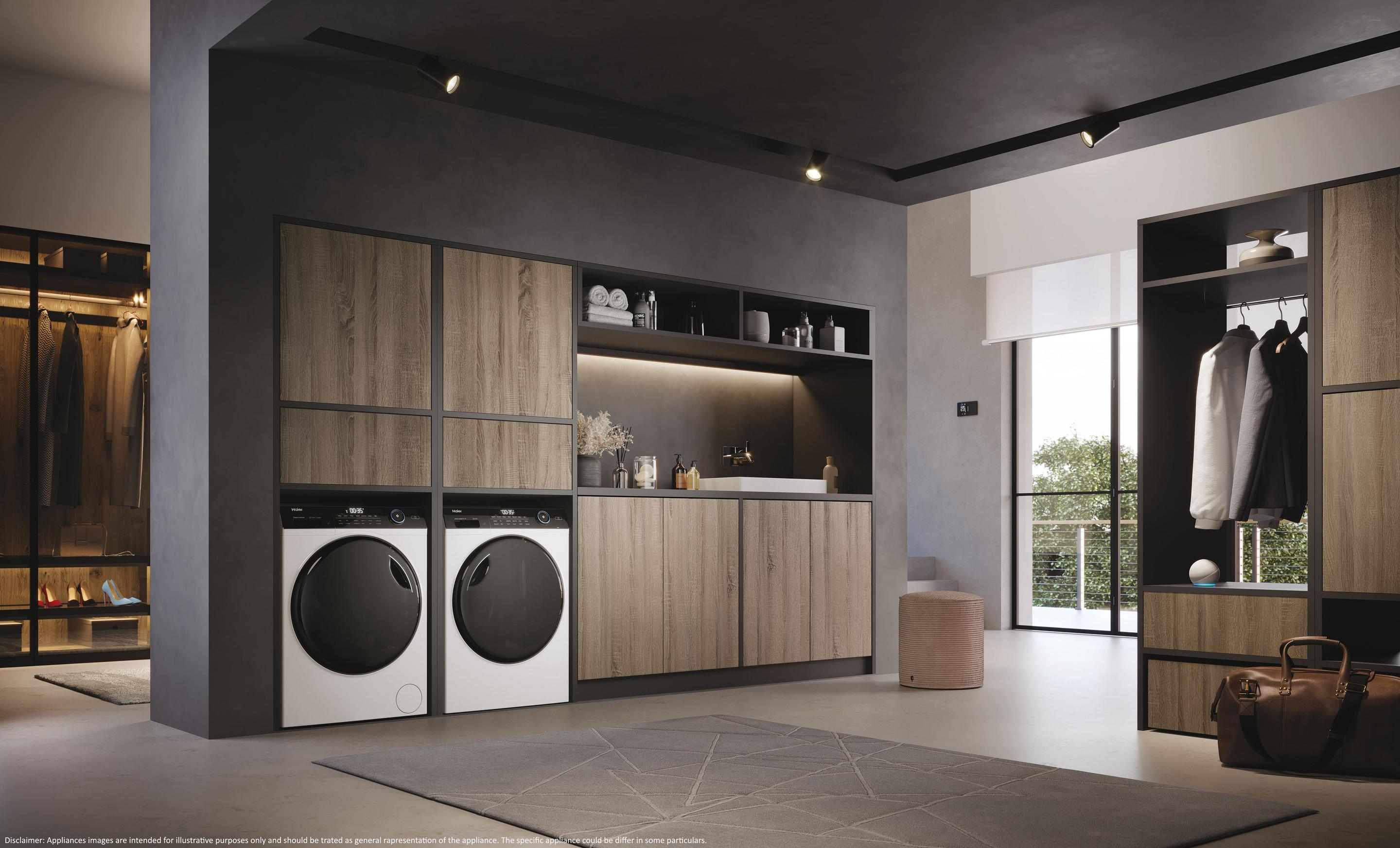 Máquina de Secar Roupa Independente HAIER HD90A3959S (9 kg - Bomba de calor - Direita - Branco) — miniatura 10