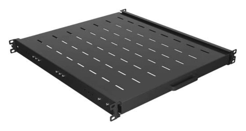 Bandeja Deslizante LANBERG AK-1021-B (Preto)