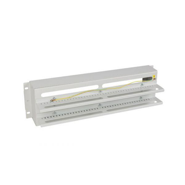 Painel de Distribuição de Tensão LANBERG AK-VDP103-S (19" - 3U - Calha DIN TS-35 - Cinzento), miniatura 3