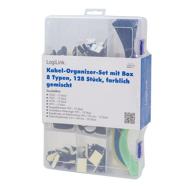 Conjunto Organizador de Cabos LOGILINK KAB0084 (Multicor) — miniatura 3