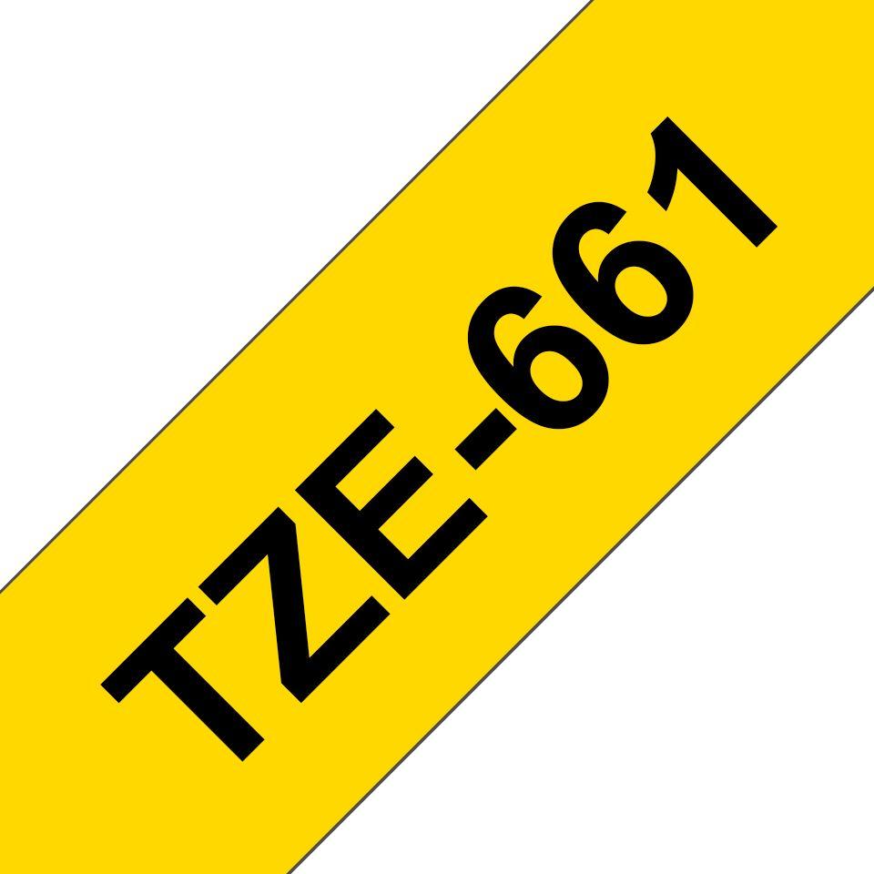 Fita de Impressão BROTHER TZe-661 (Amarelo)