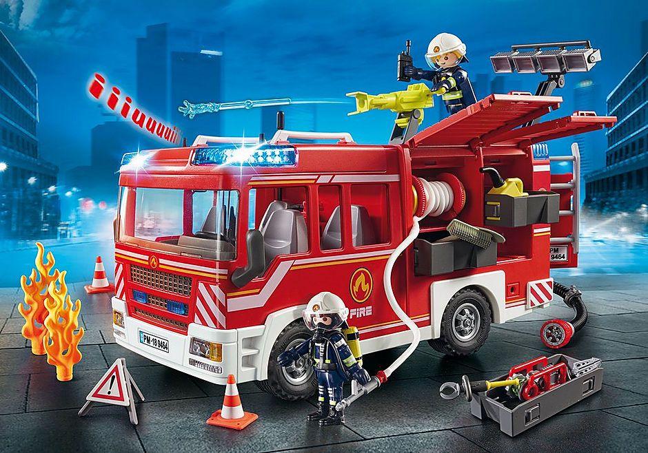 Camião de Bombeiros PLAYMOBIL 9464 City Action (A partir dos 4 anos - Multicor)
