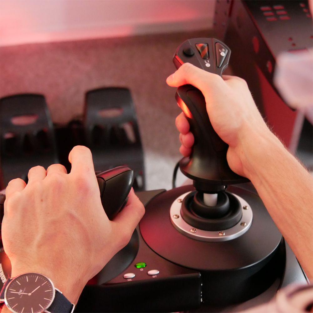 Simulador de Voo THRUSTMASTER T.Flight HOTAS X (PC - Com fios - Preto) — miniatura 3