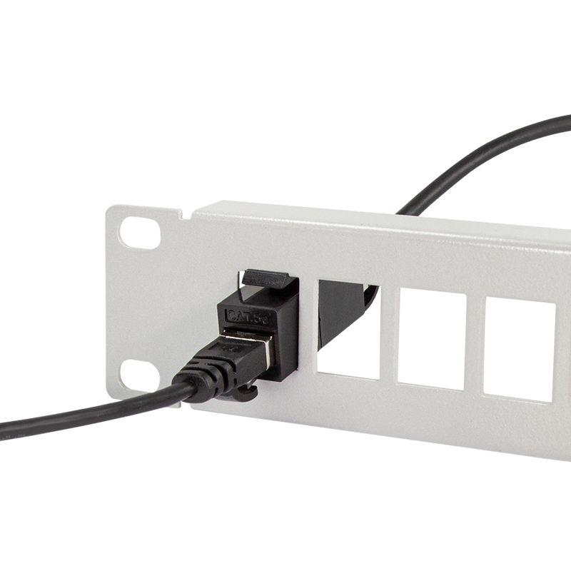 Módulo Keystone LOGILINK NK4030 (RJ-45 - Cat5e - Preto), miniatura 5