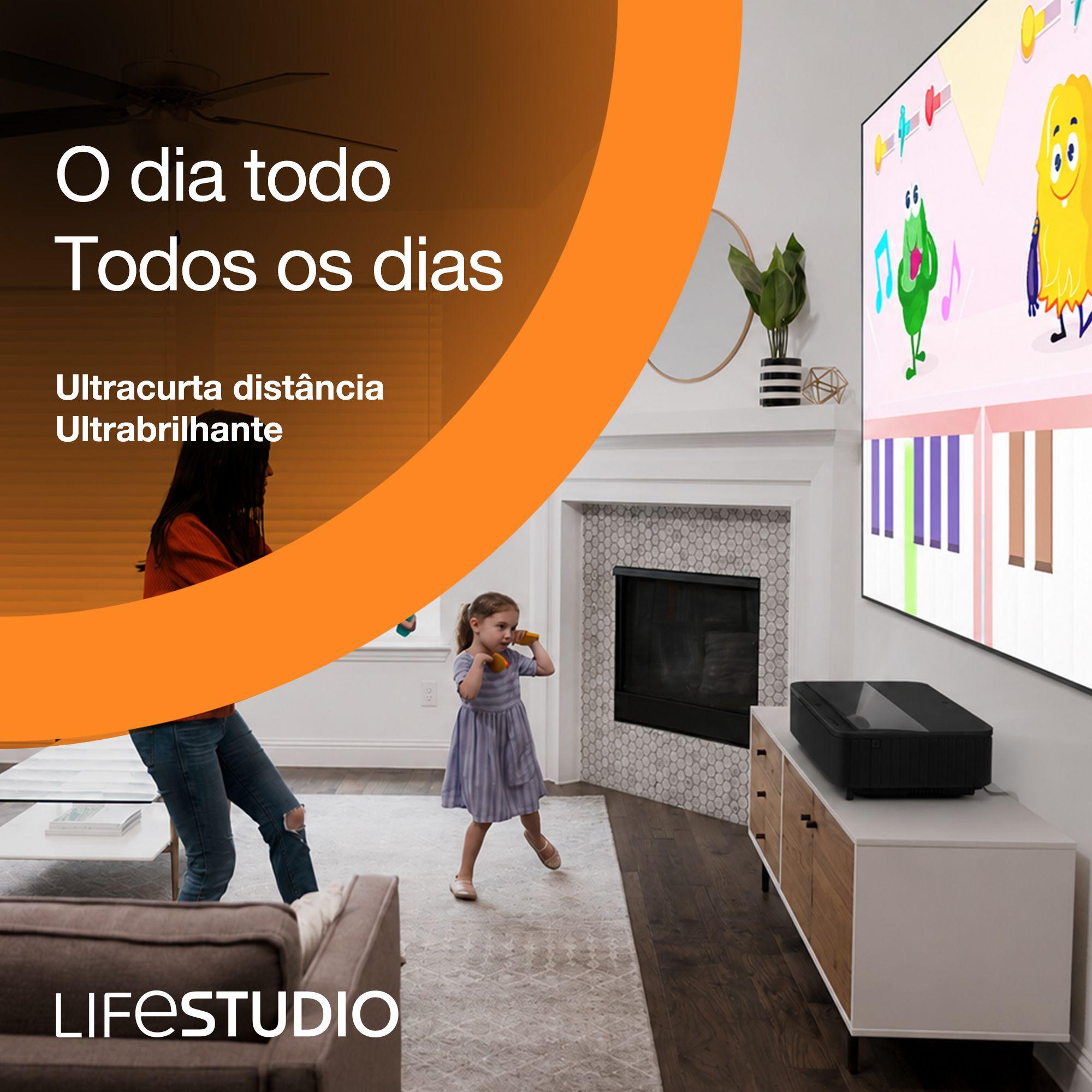 Projetor EPSON Lifestudio Grand EH-LS670B (UHD 4K - Google TV - 3600 ANSI lumens - Preto metalizado), miniatura 6