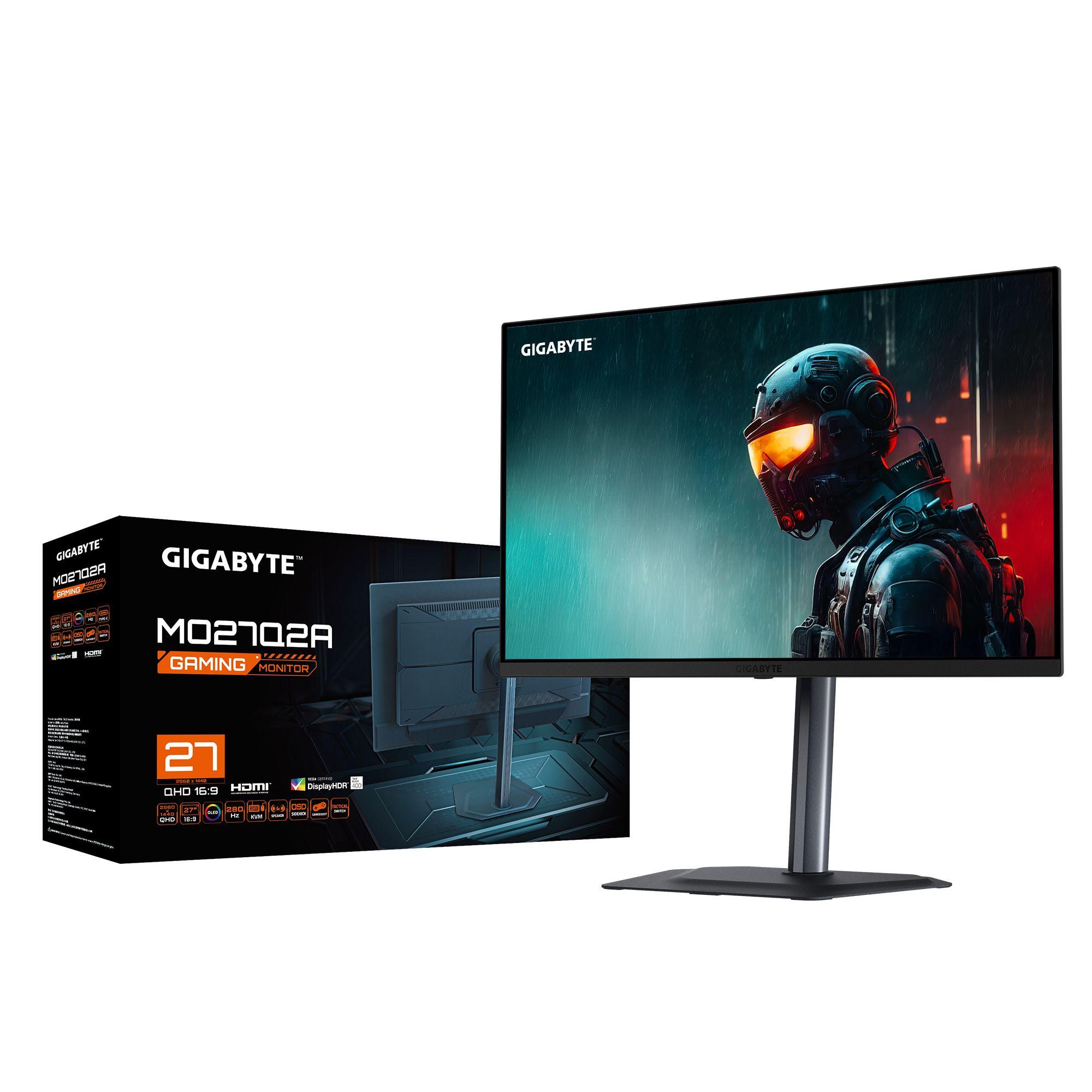 Monitor GIGABYTE MO27Q2A (27" - OLED - 280 Hz - Preto) — miniatura 6