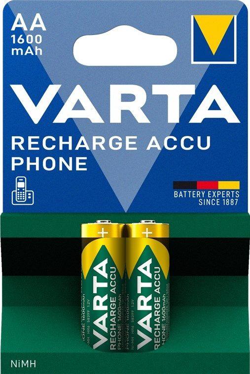 Pilhas Recarregáveis VARTA 58399201402 (AA HR6 - 1600 mAh - 1,2 V) — imagem 1