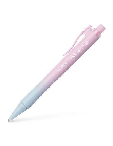 Caneta Esferográfica Retrátil FABER-CASTELL Daily Ball Flow Edition Blushing Sky (Rosa/Azul Degradado), miniatura 2