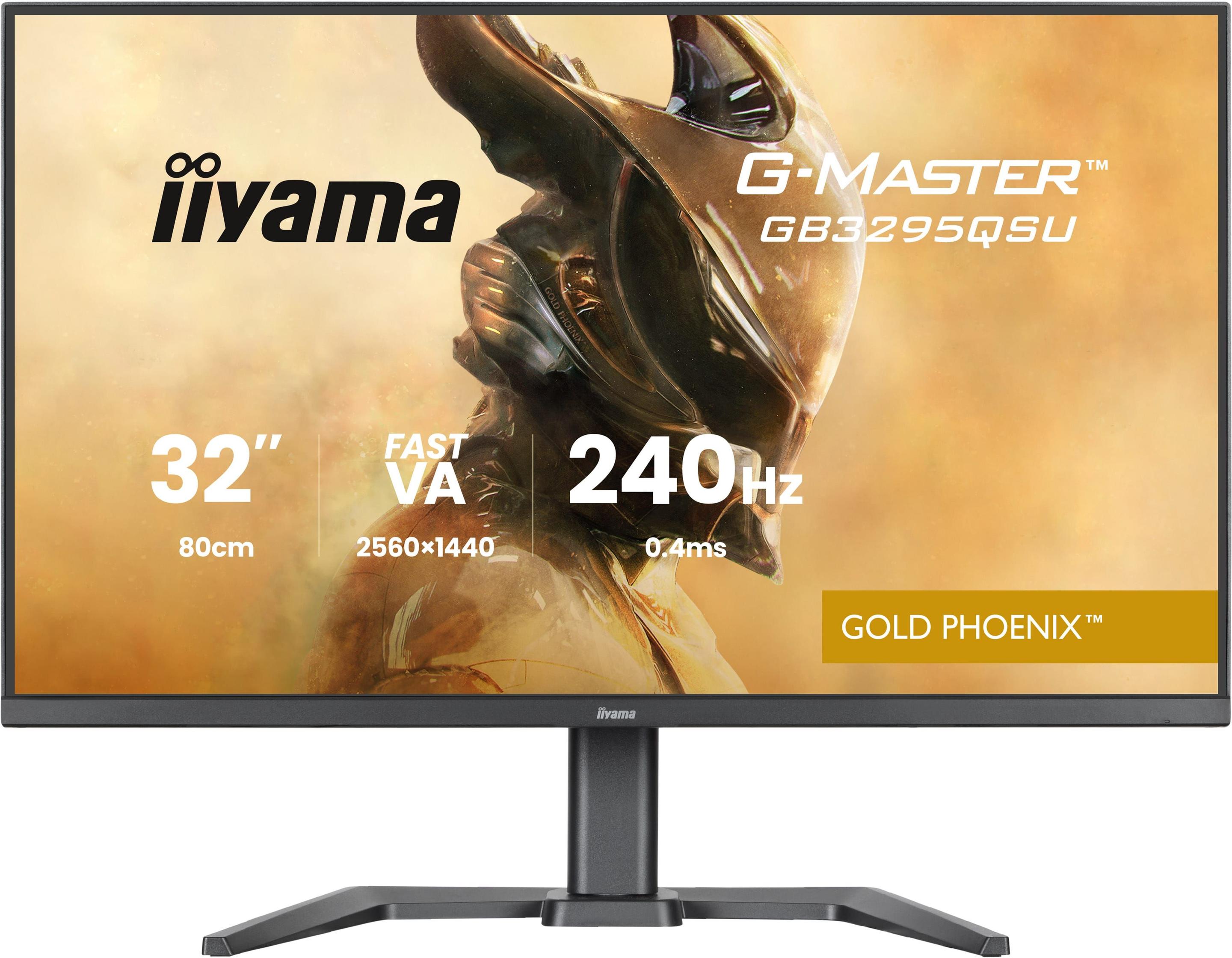 Monitor IIYAMA G-MASTER GB3295QSU-B1 (31,5" - VA - 240 Hz - Preto)