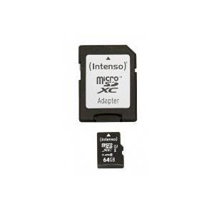 Cartão de Memória INTENSO 3423490 (64GB - Classe 10 - 90 MB/s - Preto), miniatura 2