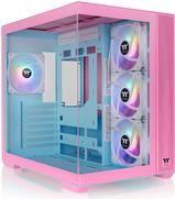 Caixa PC THERMALTAKE View 380 TG ARGB Bubble Pink (ATX, micro ATX, Mini-ITX - PS2 - Midi Tower - Rosa)