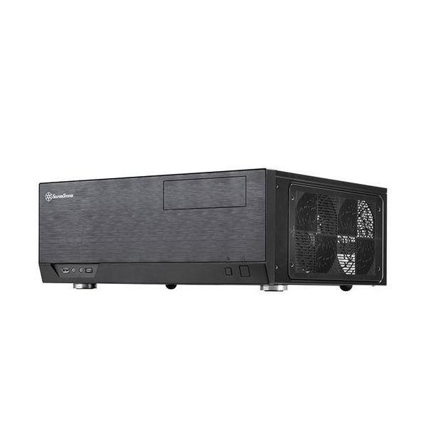 Caixa HTPC SILVERSTONE TECHNOLOGY SST-GD09B-C (ATX, Micro ATX, SSI CEB - ATX, PS2 - HTPC - Preto)