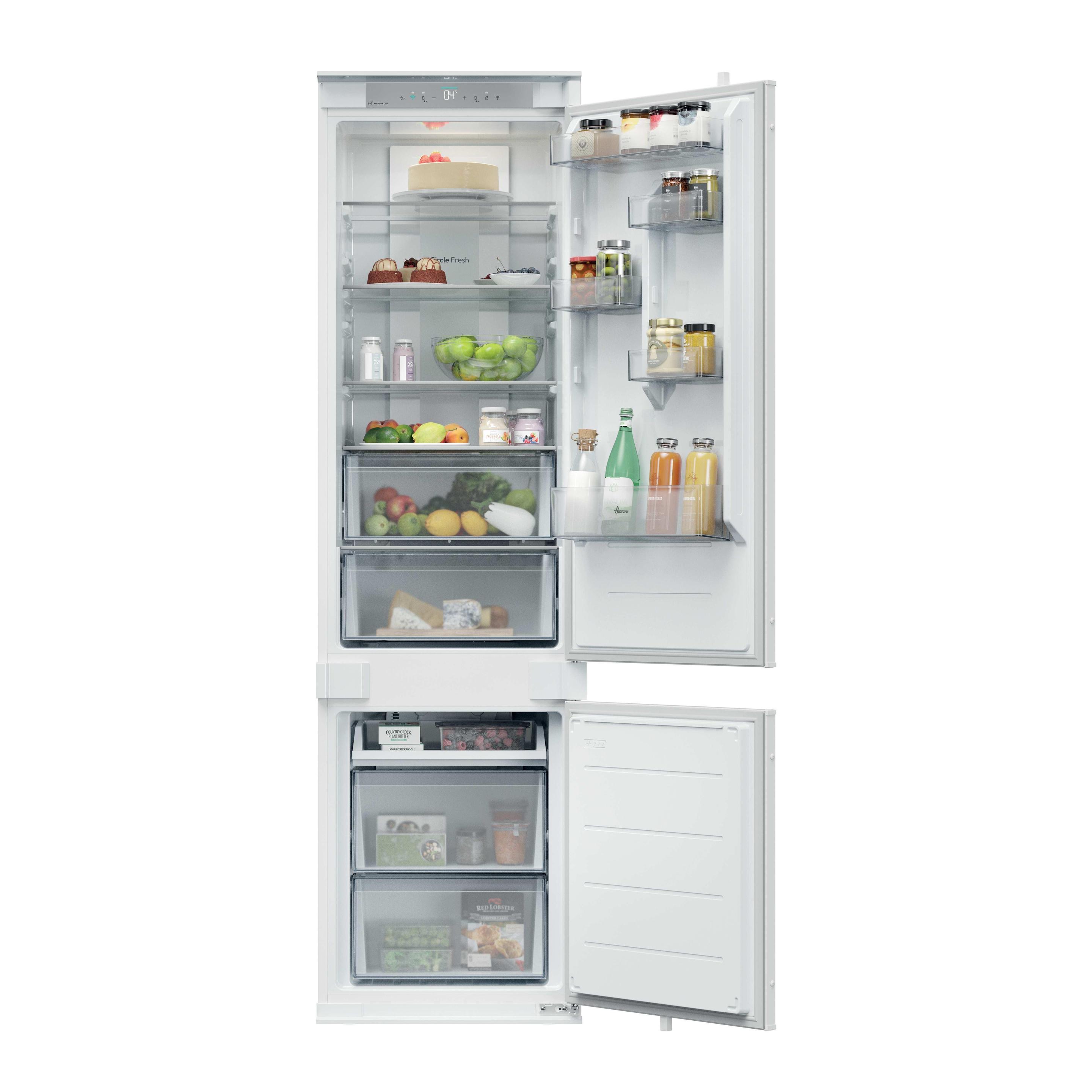 Frigorífico Combinado de Encastre HOOVER HONBQT3519EW (284 l - hOn - 193,5x54x55 cm - Branco)