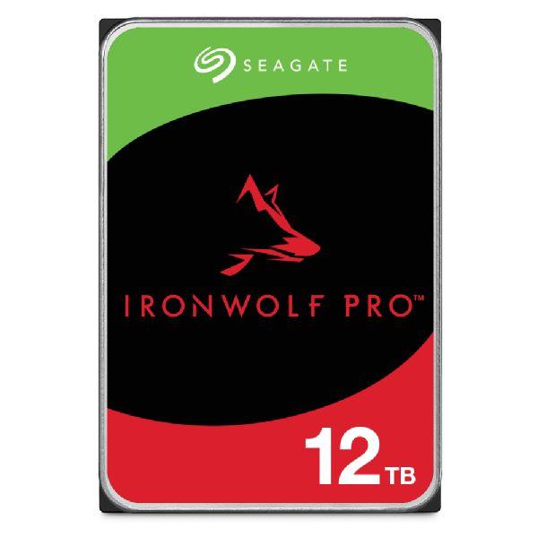 Disco Rígido SEAGATE IronWolf Pro ST12000NT001 (12 TB - 3,5" - Serial ATA III)