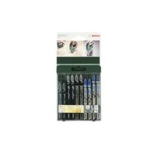 Conjunto de Lâminas para Serra Tico-Tico BOSCH 2609256746 (10 Peças - Encaixe T)