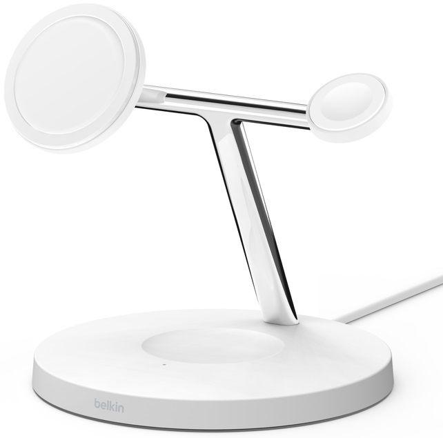 Carregador Sem Fios 3 em 1 BELKIN WIZ017VFWH (Corrente alternada - Branco), miniatura 3