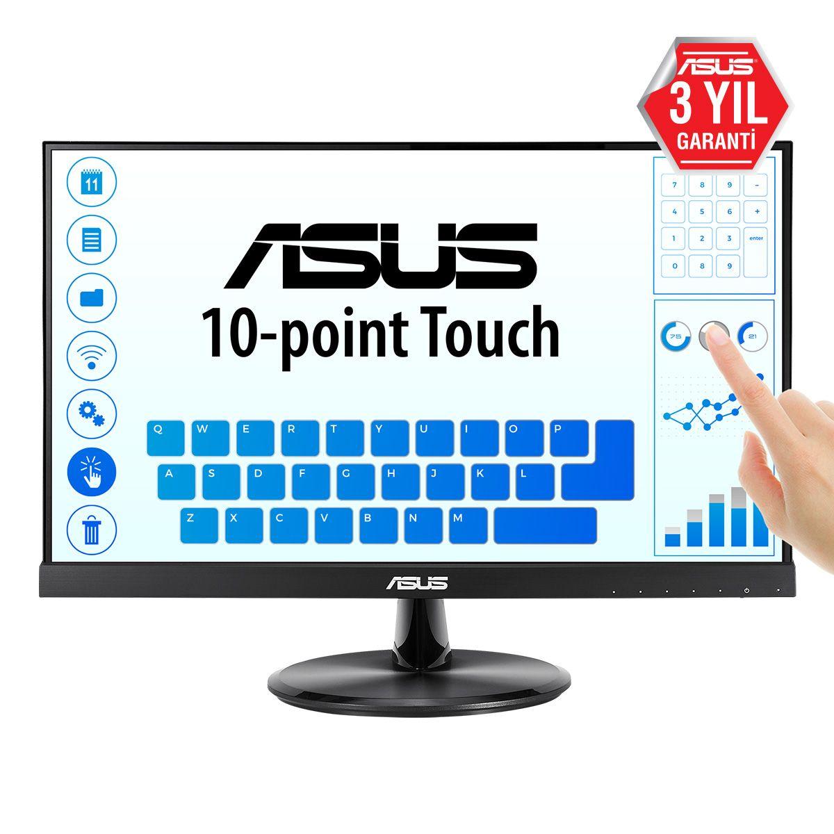 Monitor ASUS VT229H (21,5" - IPS - 60 Hz - Preto) — miniatura 2