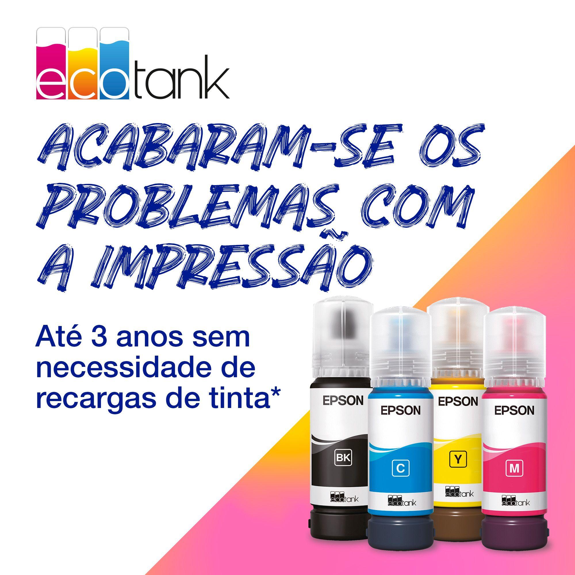 Impressora Jato de Tinta EPSON EcoTank ET-1810 (A4 - 100 folhas - USB, Wi-Fi, Wi-Fi Direct - Preto), miniatura 5