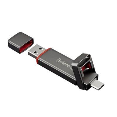 Disco SSD Externo INTENSO UX100 (250 GB - USB Type-A / USB Type-C - USB-A / USB-C - Antracite)