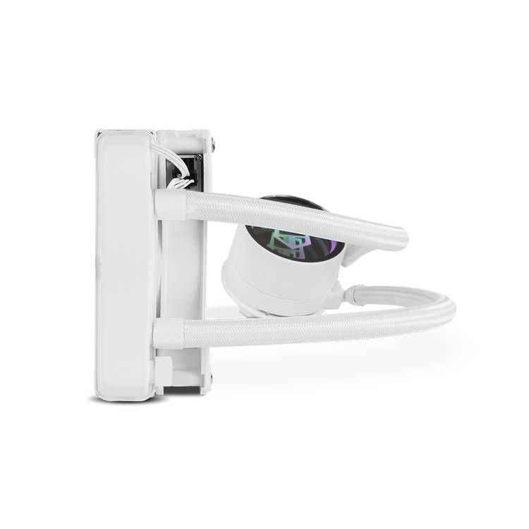 Sistema de Refrigeração Líquida NOX Hummer M-240 ARGB (120 mm - 2 ventoinhas - 900 a 1800 RPM - Branco) — miniatura 5