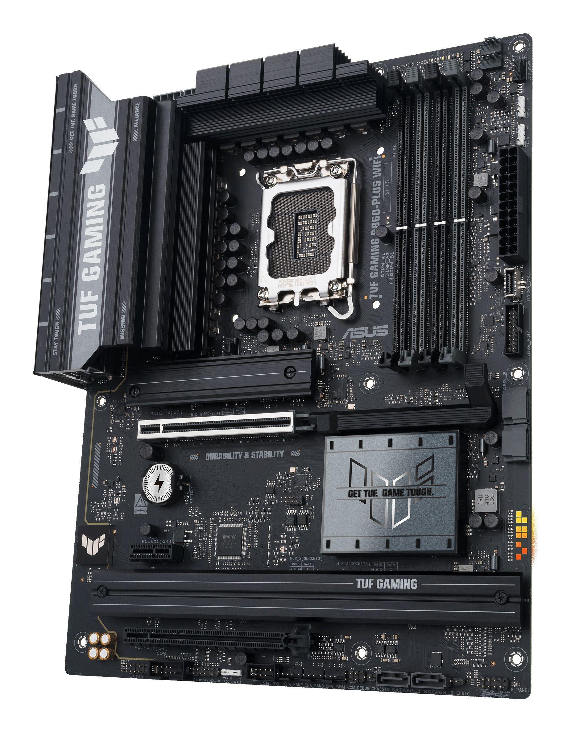 Motherboard ASUS TUF GAMING B860-PLUS WIFI (LGA 1851 (Socket V1) - Intel Core Ultra - ATX - Preto), miniatura 5