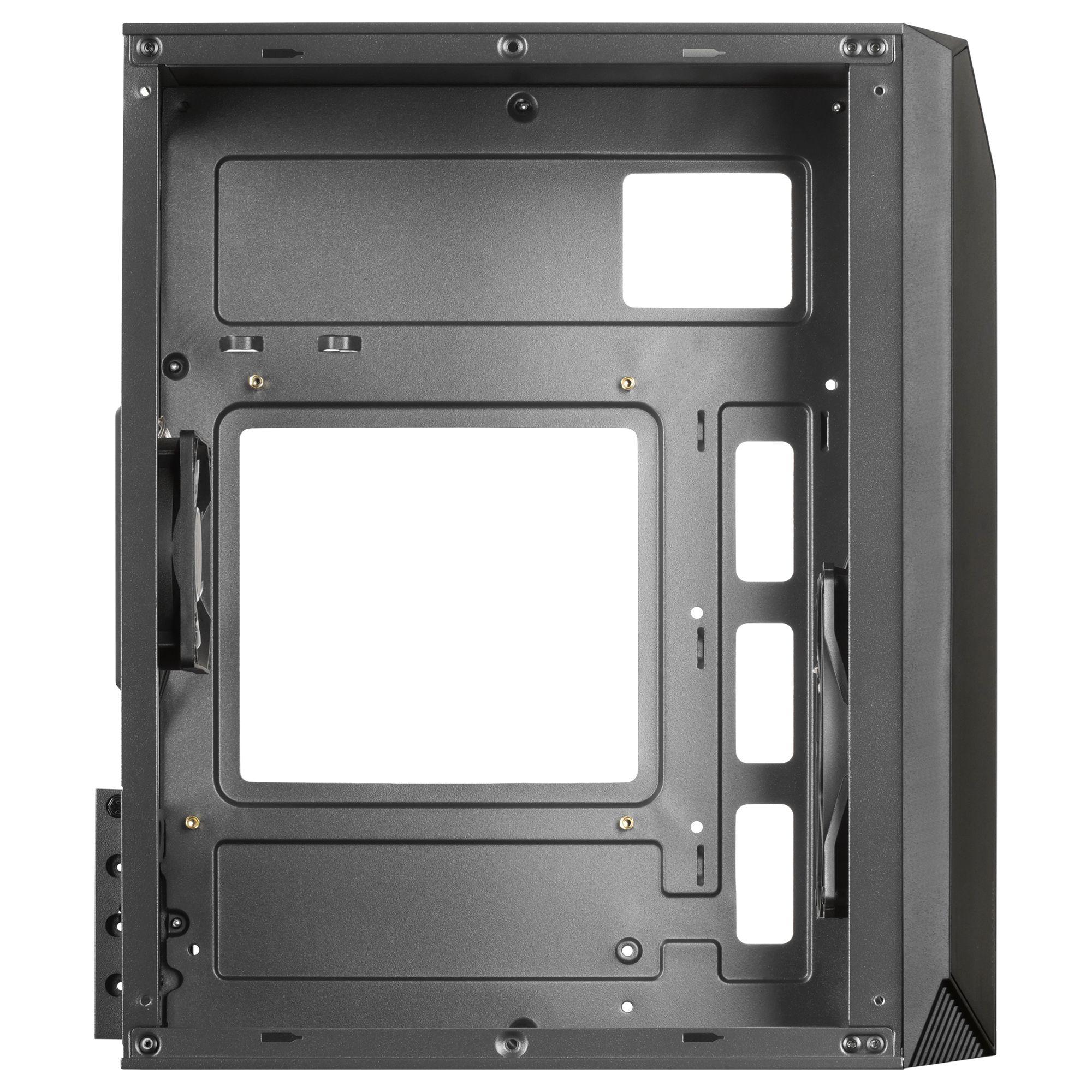 Caixa de Computador MARS GAMING MCS1 (Micro ATX, Mini-ITX - Mini Tower - Sim, ARGB frontal com 12 modos - Preto) — miniatura 5