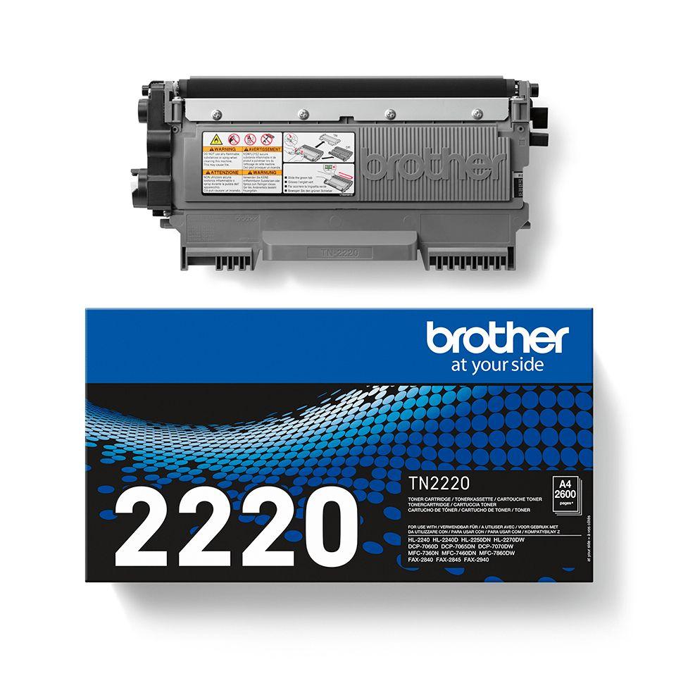 Toner BROTHER TN-2220 (2600 páginas - Preto), miniatura 3