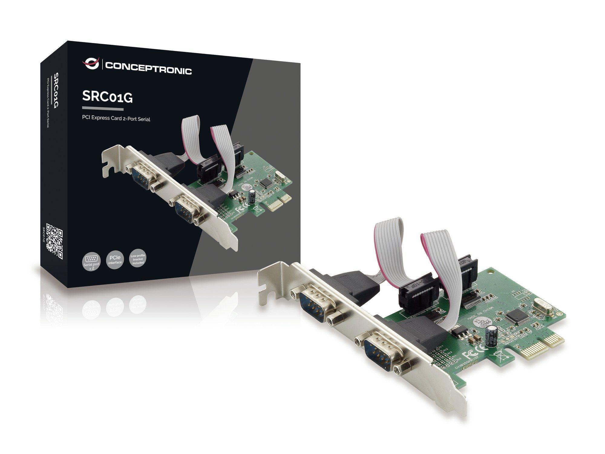 Placa PCIe CONCEPTRONIC SRC01G (Verde) — miniatura 2