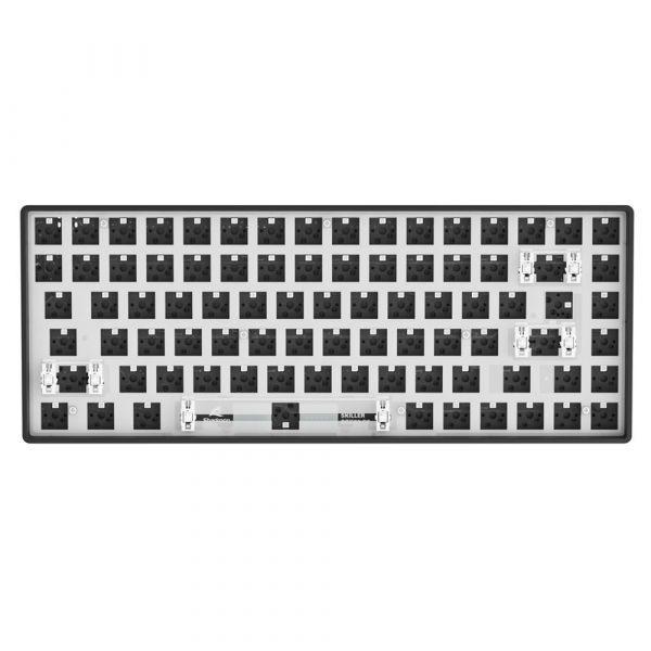 Teclado SHARKOON SKILLER SGK50 S3 Barebone (75% - USB - Com fios - Preto)