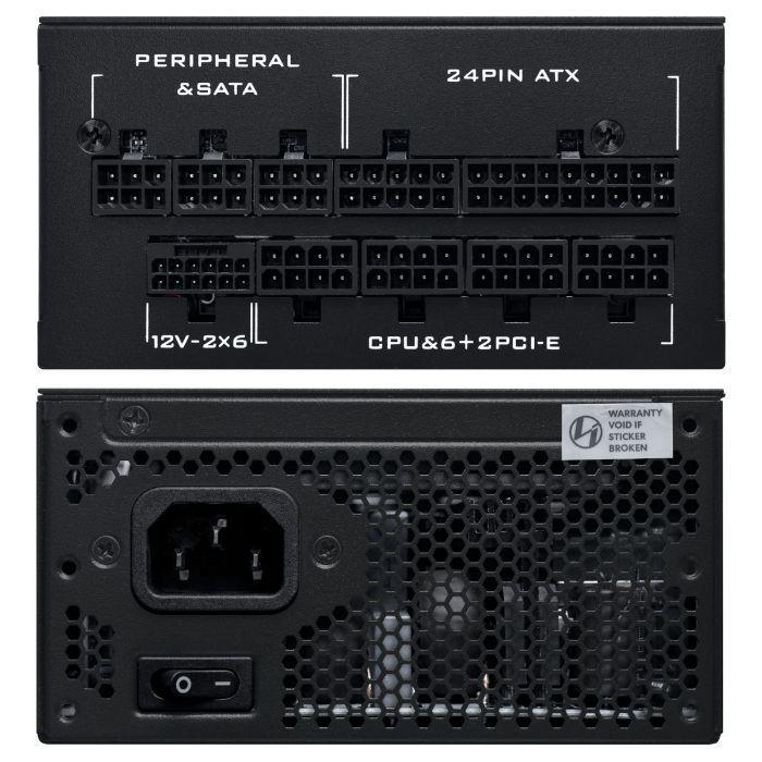 Fonte de Alimentação LIAN LI SP850 (850 W - Platinum - Preto), miniatura 4
