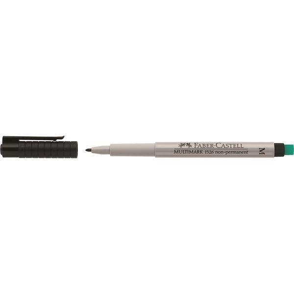 Marcador Não Permanente FABER-CASTELL Multimark M (Preto)