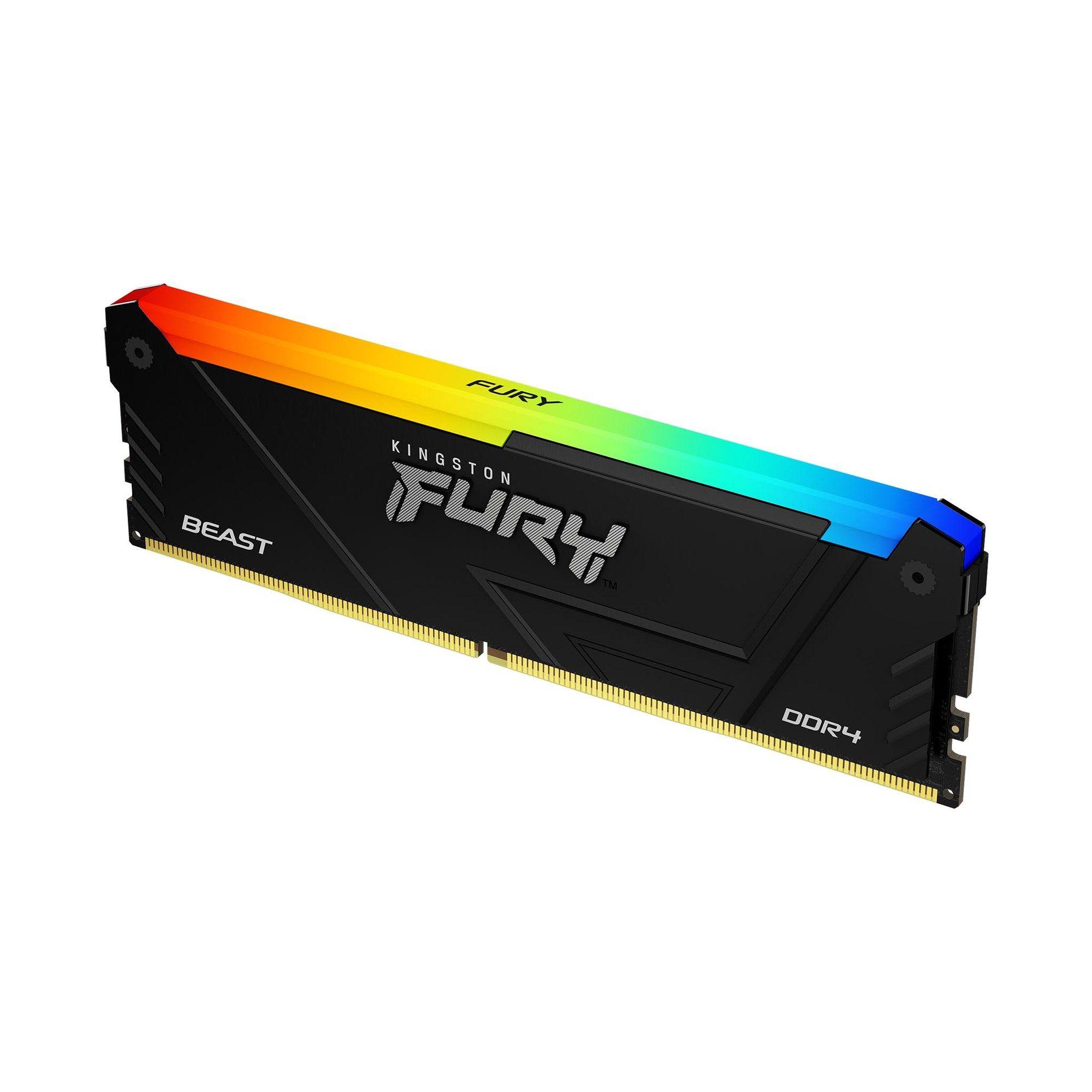 Memória RAM KINGSTON FURY Beast RGB (3200 MHz - 16 GB - DIMM), miniatura 2