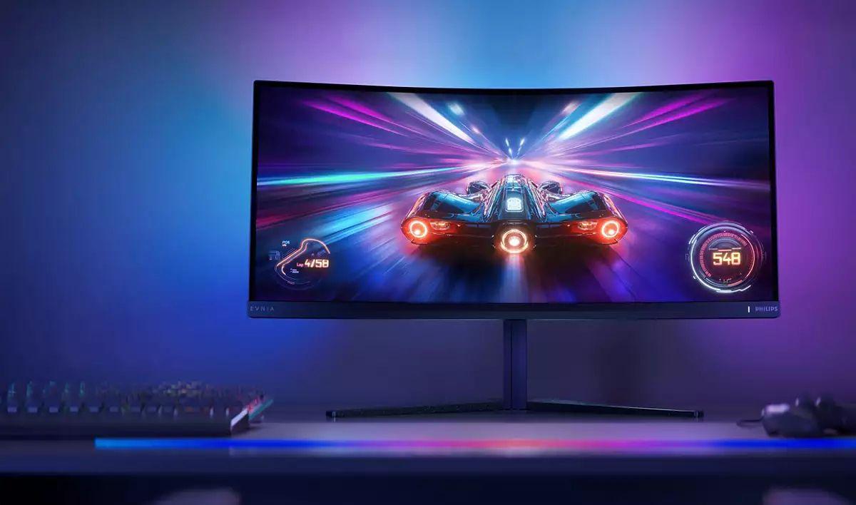 Monitor PHILIPS Evnia 6000 34M2C6500/00 (34" - QD-OLED - 175 Hz - Cinzento) — miniatura 16