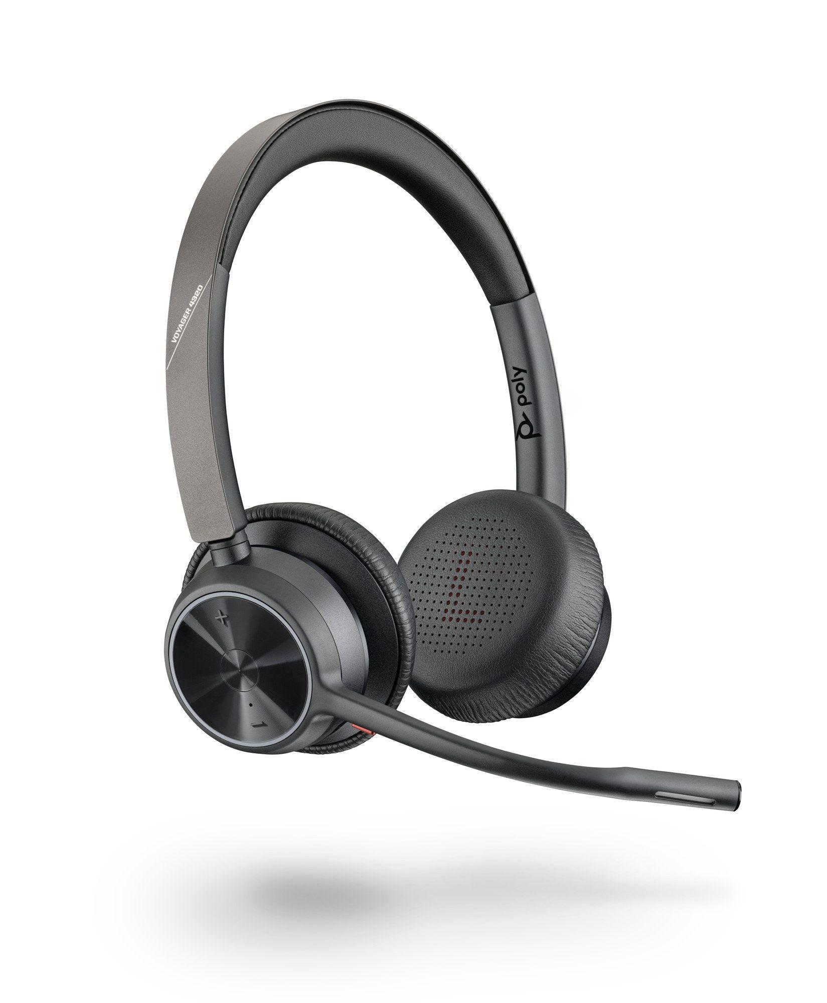 Headset POLY Voyager 4320 USB-A + BT700 (Binaural - Sem fios - Supra-aural - Preto) — miniatura 2