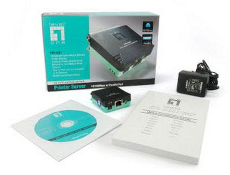 Servidor de Impressão LEVELONE FPS-1031 (Ethernet LAN - 10, 100 Mbit/s - Preto e Verde) — miniatura 5