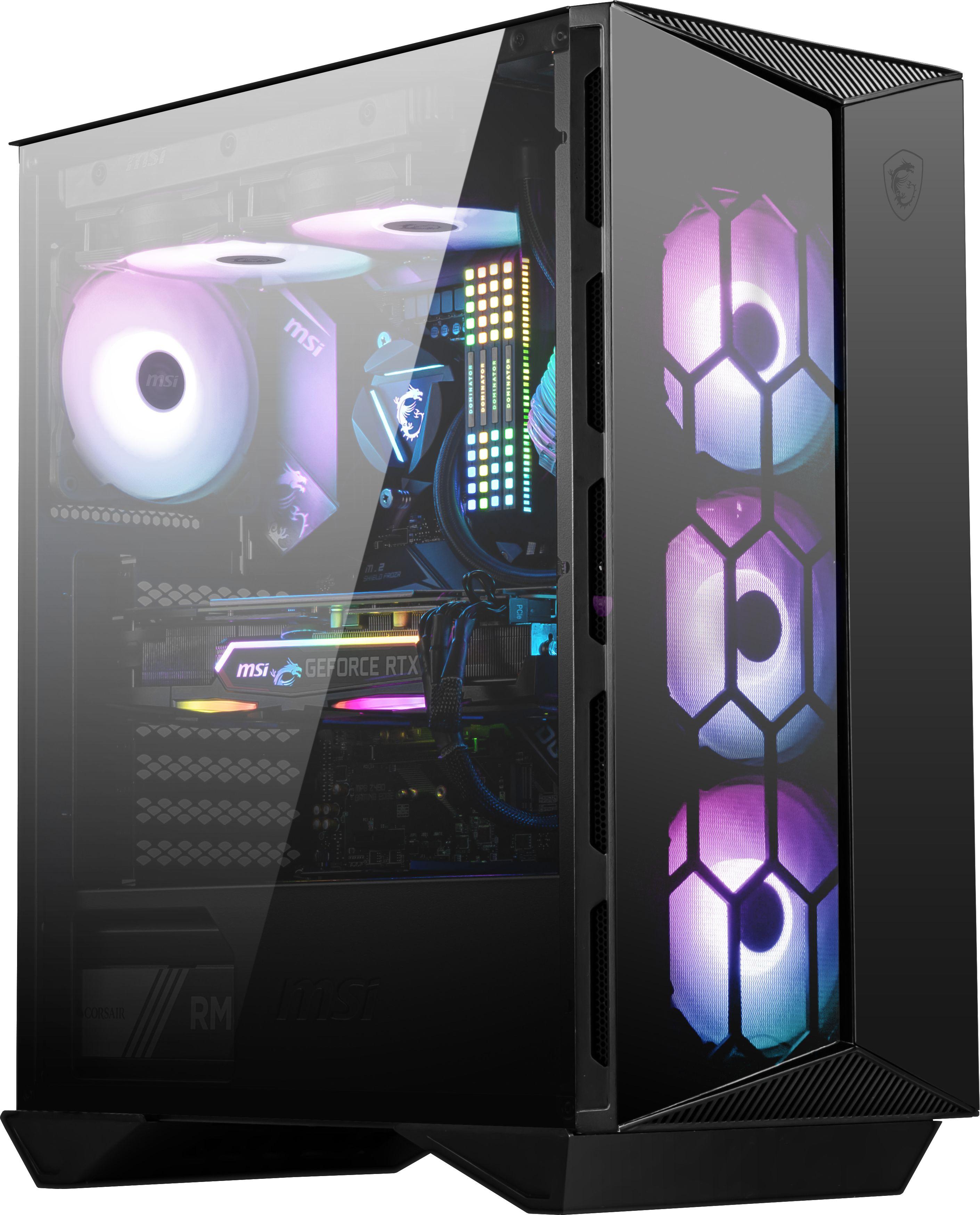 Caixa PC MSI MPG GUNGNIR 110R (ATX,Micro ATX,Mini-ITX - Midi Tower - ATX, Micro ATX, Mini-ITX - Preto)