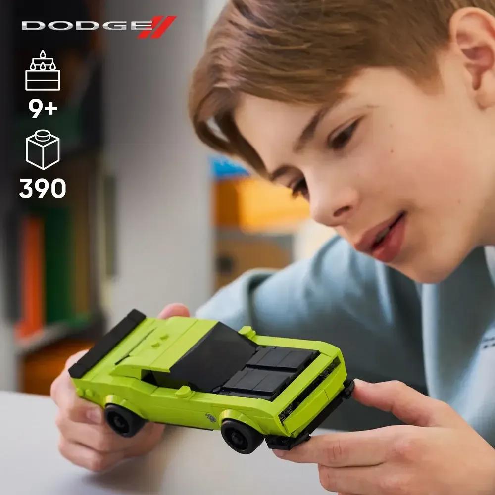 LEGO 77237 Speed Champions Carro Desportivo Dodge Challenger SRT Hellcat (9+ anos - 390 peças) — miniatura 4