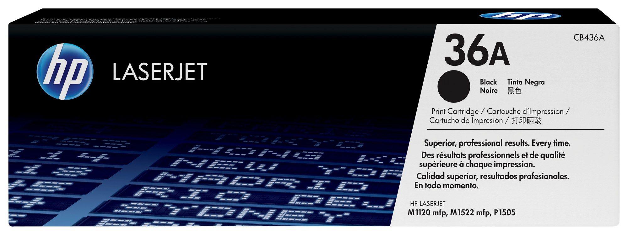Toner HP 36A CB436A (2000 páginas - Preto)