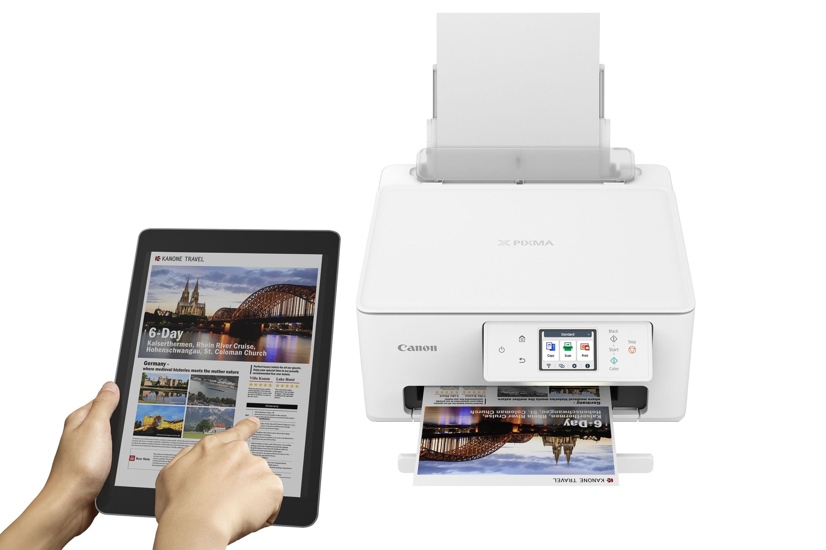Impressora Multifunções CANON PIXMA TS7650i (A4 - Impressão a cores - 100 folhas - Branco) — miniatura 10